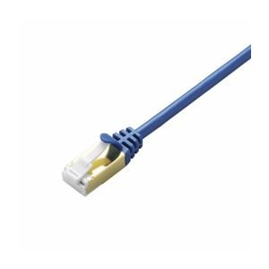 (まとめ)エレコム ツメ折れ防止スリムLANケーブル(Cat7準拠) LD-TWSST/BM05【×2セット】