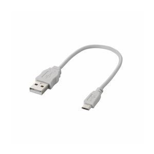 (まとめ)エレコム Micro-USB(A-MicroB)ケーブル MPA-AMBCL02WH【×5セット】