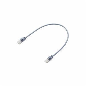 (まとめ)エレコム ツメ折れ防止やわらかLANケーブルCat6準拠 LD-GPYT/BU03【×10セット】