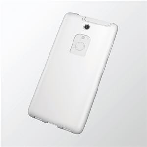 （まとめ）エレコム au FJL22用シリコンケース（クリア） PA-FJL22SCCR【×5セット】
