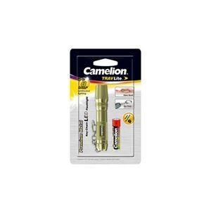 （まとめ）Camelion キーチェーンLEDフラッシュライト T7013【×5セット】