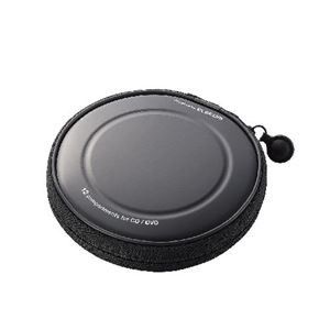 (まとめ)エレコム CD/DVDファスナーケース CCD-H12BK【×10セット】