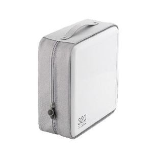 (まとめ)エレコム CD/DVDファスナーケース CCD-H320WH【×2セット】
