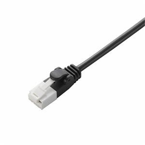 (まとめ)エレコム ツメ折れ防止やわらかLANケーブルCat6準拠 GM-LDGPYT/BK20【×5セット】