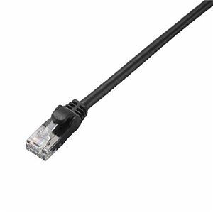 (まとめ)エレコム Cat6準拠LANケーブル LD-GPN/BK5【×5セット】
