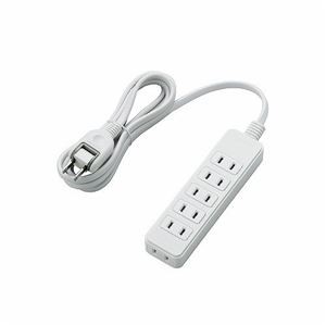 (まとめ)エレコム 電源タップ T-S02-2620WH【×3セット】