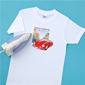 （まとめ）サンワサプライ インクジェット用アイロンプリント紙（白布用） JP-TPR7【×5セット】