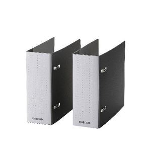 (まとめ)エレコム DVD・CD不織布ケース専用ファイル(2冊入り) CCD-B02WBK【×10セット】