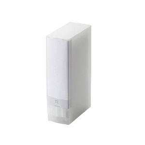 (まとめ)エレコム Blu-ray/DVD/CD用ディスクファイル 12枚収納 CCD-FB72CR【×3セット】