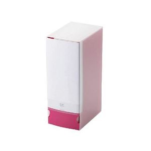 (まとめ)エレコム Blu-ray/DVD/CD用ディスクファイル 12枚収納 CCD-FB120PN【×3セット】