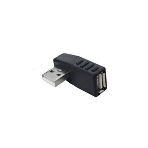 (まとめ)変換名人 変換プラグ USB A 左L型 USBA-LL【×20セット】
