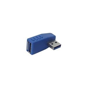 (まとめ)変換名人 変換プラグ USB3.0 A右L型 USB3A-RL【×10セット】
