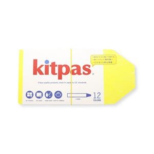 (まとめ)日本理化学工業 キットパス ラージ12色 KPL-12C【×3セット】
