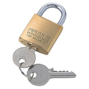 (まとめ)サンワサプライ eセキュリティ(南京錠大No.7) SLE-1L-7N【×5セット】