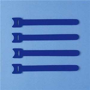 (まとめ)サンワサプライ ケーブルタイ(面ファスナー) CA-MF2BN【×10セット】