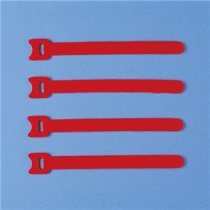 (まとめ)サンワサプライ ケーブルタイ(面ファスナー) CA-MF2RN【×10セット】