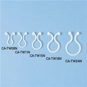 (まとめ)サンワサプライ ケーブルタイ(ツイスト) CA-TW15N【×10セット】