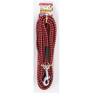 ターキー DSペットプラスリード3m10 赤＆黒 【ペット用品】