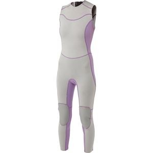 AQA（アクア） シーラックス ロングジョン レディース KW4491 グレイ×パープルML