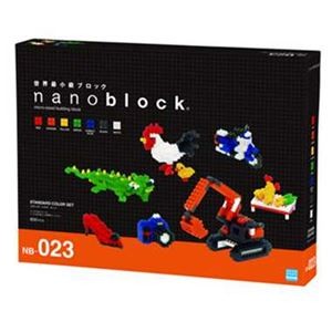 カワダ NB-023 スタンダードカラーセット nanoblock(ナノブロック)