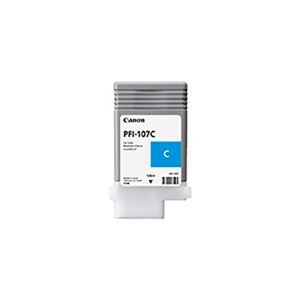 【純正品】 Canon キャノン インクカートリッジ/トナーカートリッジ 【6706B001 PFI-107C シアン】