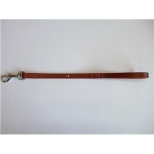 岡野製作所 ドイツナメシ短引革 45cm #15 【ペット用品】