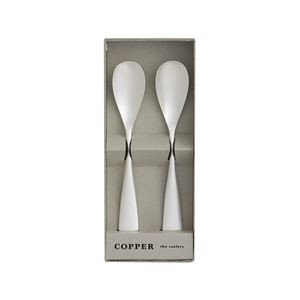 COPPER the cutlery アイスクリームスプーン 2pc /Silver mat