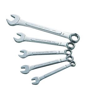 【ホーザン】片目片口スパナセット W-520