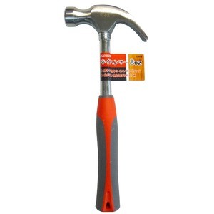（まとめ）CSK ネールハンマー(かなづち/大工道具) 8オンス ソフトグリップ 釘抜き付き CNH-8 〔業務用/家庭用/DIY/日曜大工〕【×5セット】