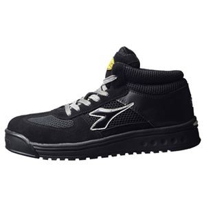 【セーフティシューズ DIADORA ディアドラ】 EGRET (イーグレット) EG222 【カラー】ブラック/ブラック/ブラック 【サイズ】23cm EEE