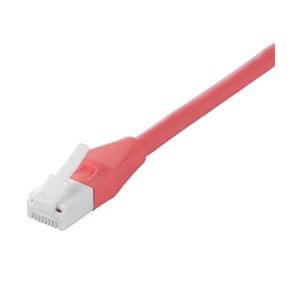 バッファロー(サプライ) ツメの折れないLANケーブル カテゴリー6 ストレート スタンダード 5m ピンク BSLS6NU50PK2