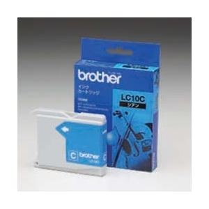 ブラザー工業 インクカートリッジ (シアン) LC10C