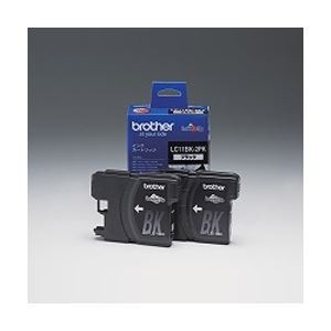 ブラザー工業 インクカートリッジ お徳用黒2個パック LC11BK-2PK