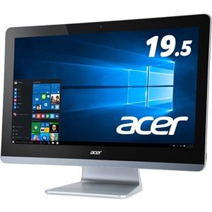 Acer Aspire ZC AZC700-N14F (CeleronJ3160/4GB/1TB/Sマルチ/19.5/Windows10 Home(64bit)/APなし/オールインワン) AZC700-N14F