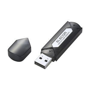 エレコム USB3.0/2.0 セキュリティソフト対応スタンダードUSBメモリ/8GB/グラファイト MF-AU308GGT