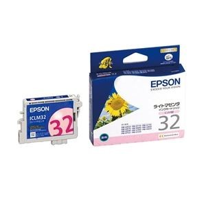 エプソン インクカートリッジ ライトマゼンタ (PM-G800/G700/D750/A850用) ICLM32