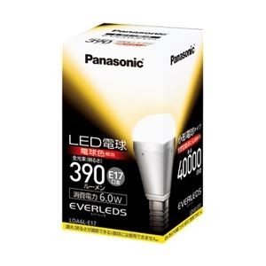 パナソニック(家電) LED電球 6.0W (電球色相当) LDA6LE17