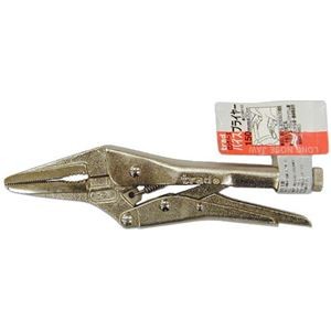 (業務用3個セット) TRAD ロングノーズバイスプライヤー/作業工具 【サイズ： 165mm】 TVP-04 〔DIY用品/大工道具〕