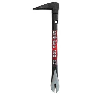 (業務用30個セット) H＆H ミニバール/梃子 【全長：180mm】 全体焼入れ HMB-180 〔DIY用品/大工道具〕