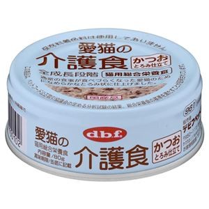 (まとめ) デビフ 愛猫の介護食かつおとろみ仕立て80g 【猫用フード】【ペット用品】 【×24セット】