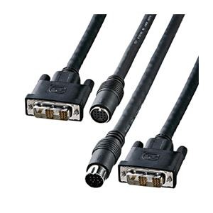サンワサプライ DVI工事配線ケーブル(シングルリンク) KC-DVI-K150