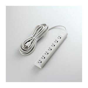 エレコム マグネット付き抜け止めタップ T-H3750NM