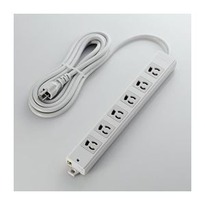 エレコム EU RoHS指令準拠 二重構造工事用タップ T-WRM3630LG/RS