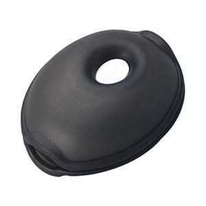 (まとめ)YAZAWA くるくるコード巻き クリアブラック KCM4CK【×20セット】