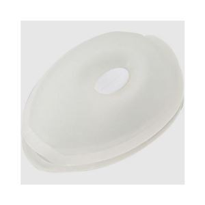 (まとめ)YAZAWA くるくるコード巻きミニ クリアホワイト KCM5CW【×50セット】