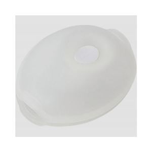 (まとめ)YAZAWA くるくるコード巻き クリアホワイト KCM4CW【×20セット】