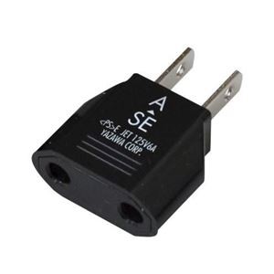 (まとめ)YAZAWA 国内用変換プラグSEタイプ HPJP6【×10セット】