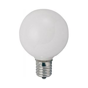 (まとめ)YAZAWA ベビーボール球 G50 E17 5W ホワイト G501705W【×20セット】