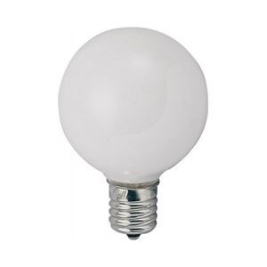 (まとめ)YAZAWA ベビーボール球10WホワイトE17 G501710W【×20セット】