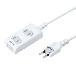 (まとめ)サンワサプライ 火災予防安全タップ TAP-TSH305N【×5セット】